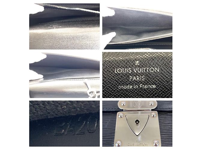 Briefcase Laguito in pelle Epi Louis Vuitton Nero - vista 4