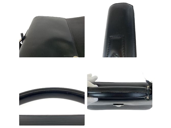 Briefcase Laguito in pelle Epi Louis Vuitton Nero - vista 6