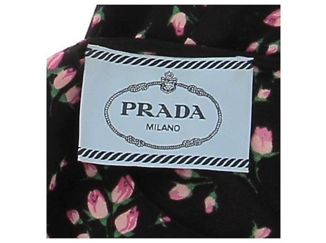 Prada Kleid T.FR 36 Viskose Schwarz - Ansicht 5