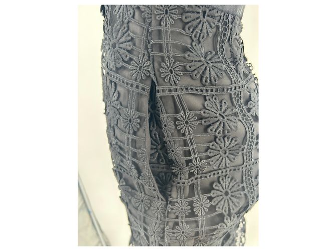 Self portrait Self-Portrait Kleid T.US 4 Polyester Schwarz - Ansicht 5