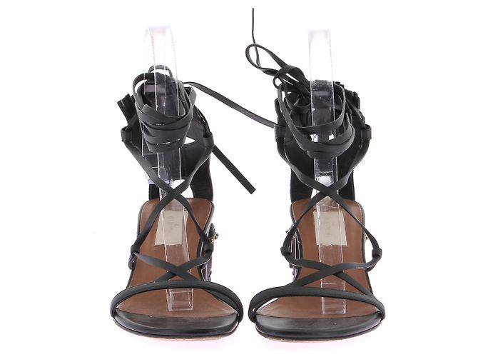 Sandali Valentino Garavani T.EU 35.5 Pelle Nero - vista 4