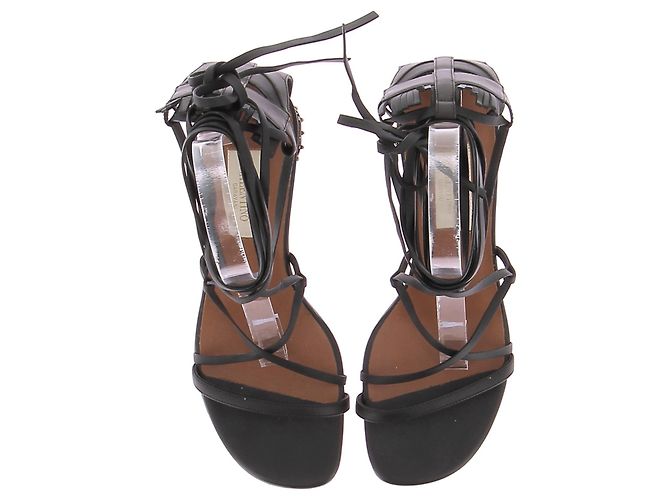 Sandali Valentino Garavani T.EU 35.5 Pelle Nero - vista 6