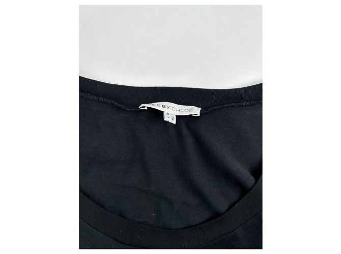 Vestidos See by Chloé T.FR 36 Algodón Negro - vista 6