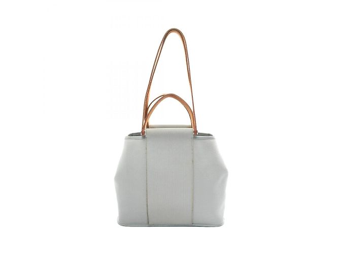 Hermès Borsa Tote Hermes Cabag PM Blu - vista 2