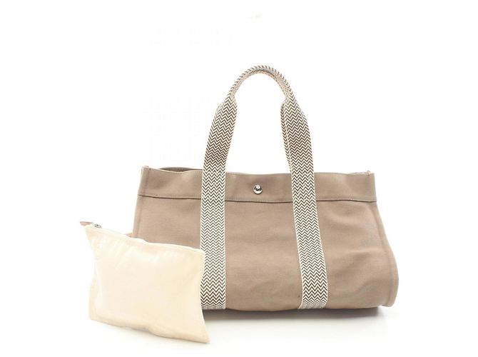 Hermès Cannes MM Tote Bag Braun - Ansicht 2