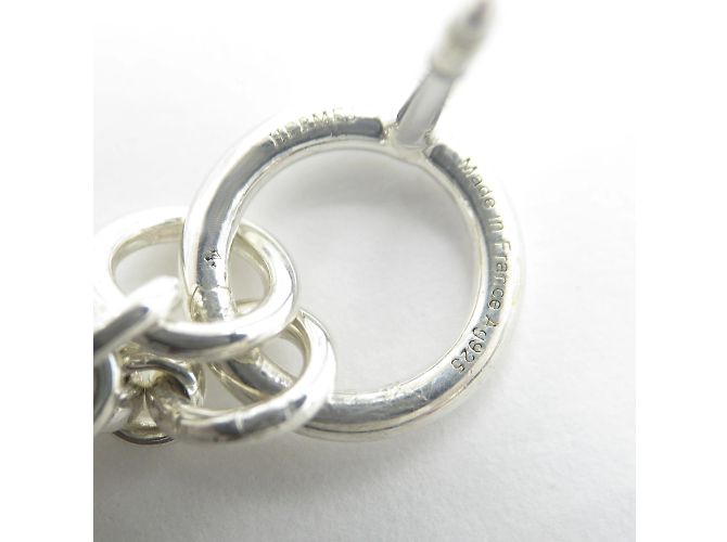 Hermès Orecchini a catena Farandole di Hermes Argento - vista 6