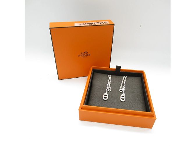 Hermès Orecchini a catena Farandole di Hermes Argento - vista 8