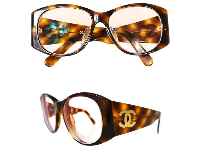 Occhiali da sole Chanel Marrone - vista 3