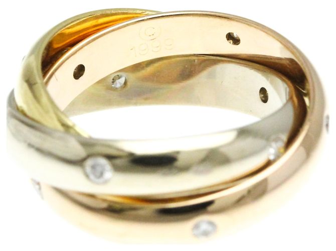 Anello Trinity Cartier 15PD - vista 10