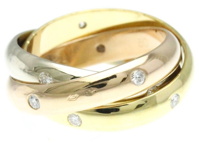 Anello Trinity Cartier 15PD - vista 4