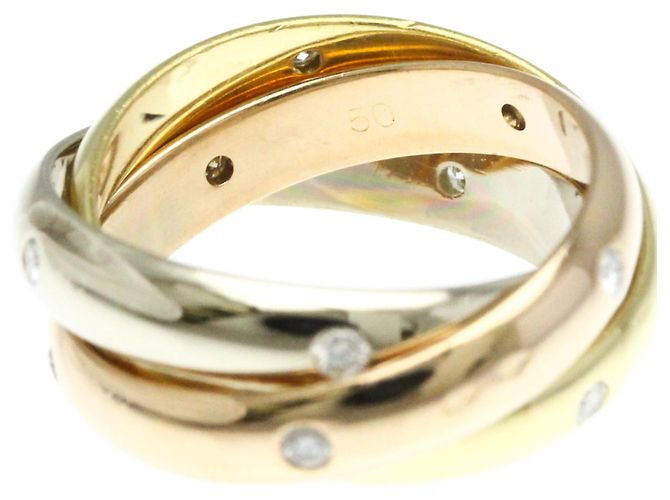 Anello Trinity Cartier 15PD - vista 8