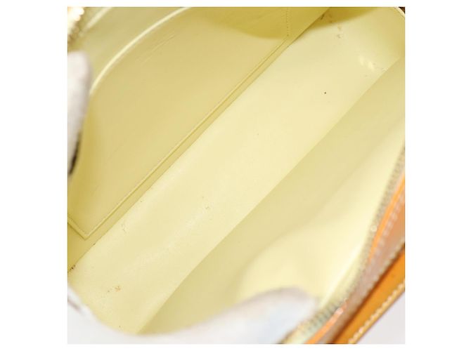 LOUIS VUITTON Zaino Marley Monogram Vernis Giallo M91040 LV Auth ep5066 - vista 10