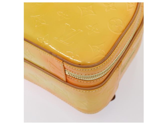 LOUIS VUITTON Zaino Marley Monogram Vernis Giallo M91040 LV Auth ep5066 - vista 14