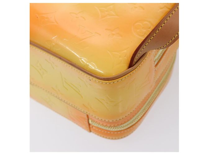 LOUIS VUITTON Zaino Marley Monogram Vernis Giallo M91040 LV Auth ep5066 - vista 16