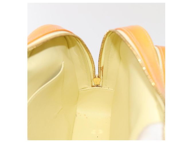 LOUIS VUITTON Zaino Marley Monogram Vernis Giallo M91040 LV Auth ep5066 - vista 19