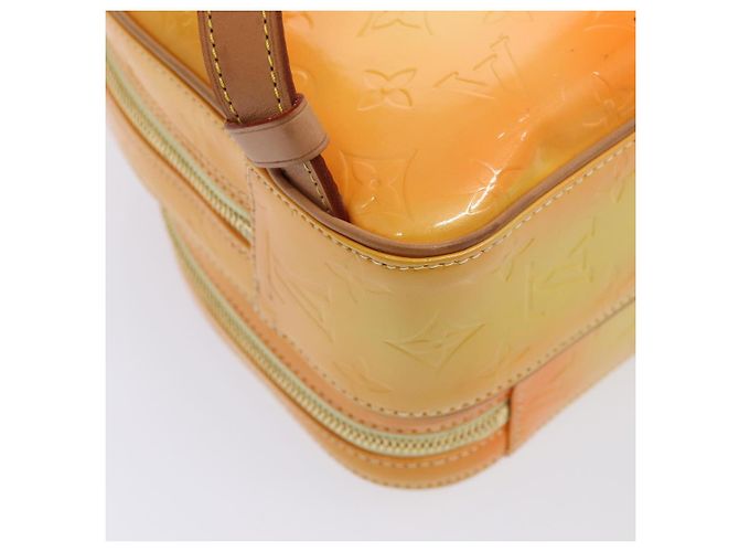 LOUIS VUITTON Zaino Marley Monogram Vernis Giallo M91040 LV Auth ep5066 - vista 9