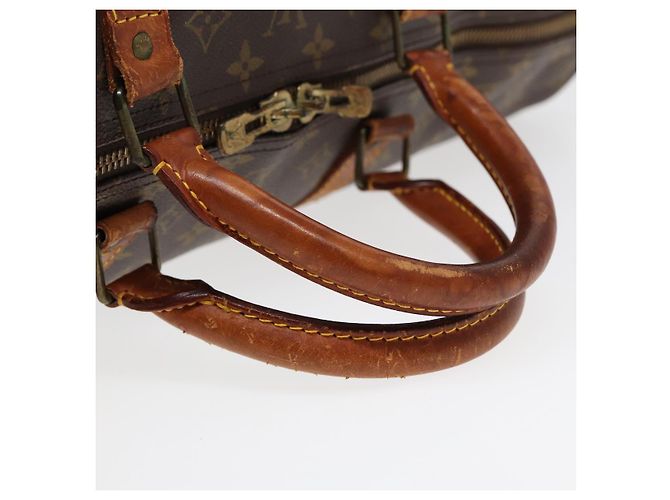 LOUIS VUITTON Monogram Keepall 60 Borsa Boston M41422 LV Auth 85116 Monogramma - vista 7