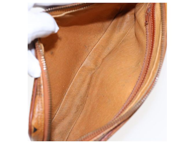 Salvatore Ferragamo Borsa a spalla Ferragamo MCM Burberrys in pelle PVC 4 pezzi marrone nero Auth ki4659 - vista 7