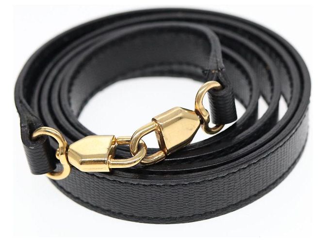 Céline Borsa a mano CELINE in pelle 2 vie nera e oro Auth 85493 Nero D'oro - Ansicht 22
