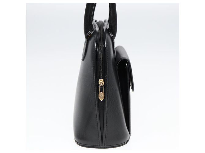 Céline Borsa a mano CELINE in pelle 2 vie nera e oro Auth 85493 Nero D'oro - Ansicht 3