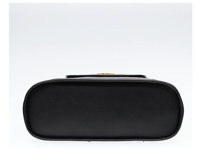 Céline Borsa a mano CELINE in pelle 2 vie nera e oro Auth 85493 Nero D'oro - Ansicht 5