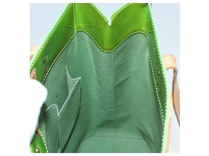 LOUIS VUITTON Monogram Vernis Fluo Reade MM Bolsa Tote Vela M91901 LV Auth 85183 - vista 19