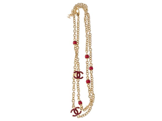 Gioielli CHANEL CC in Metallo Dorato - 101916 D'oro - vista 4