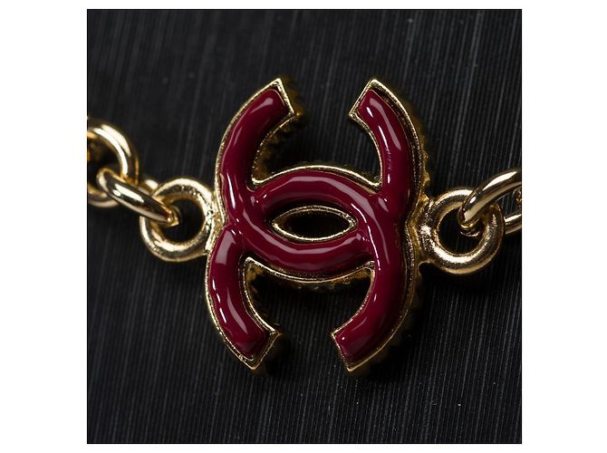 Gioielli CHANEL CC in Metallo Dorato - 101916 D'oro - vista 5