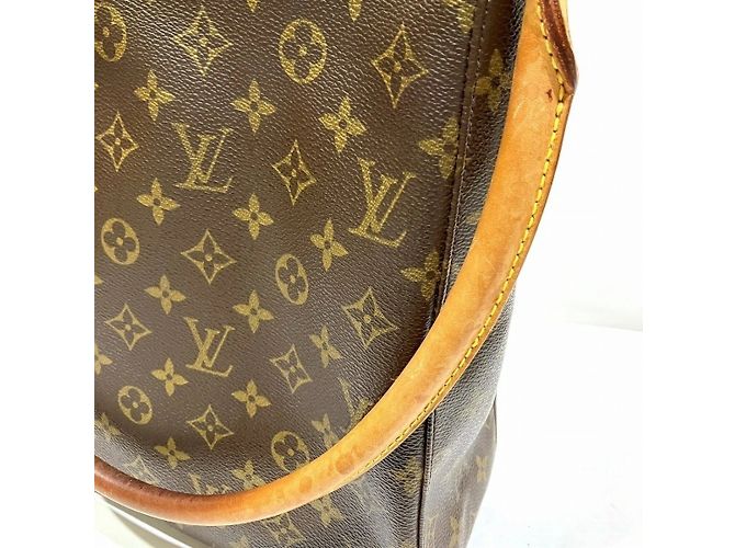 Borsa Tote Louis Vuitton Monogram Looping GM Marrone - vista 9