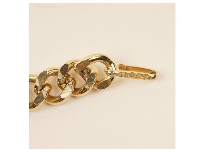 Timeless Chanel Cinturón de cadena Medallion CC Dorado - vista 5