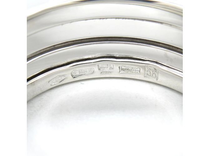 Bulgari Anello in argento Bvlgari B-zero1 - vista 5