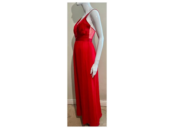 Abendkleid "Valentina" von Vera Wang Rot - Ansicht 3