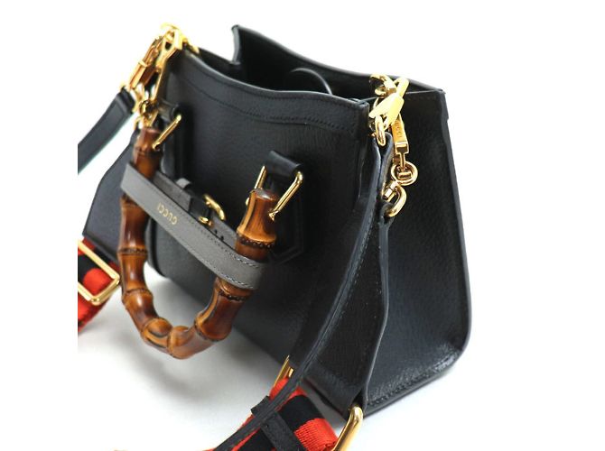 Borsa Gucci Diana Tote a spalla 2 in 1 Nero - vista 2