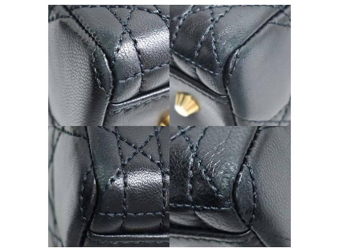 Borsa a Spalla 2 Vie Christian Dior Lady Medium Cannage - vista 8