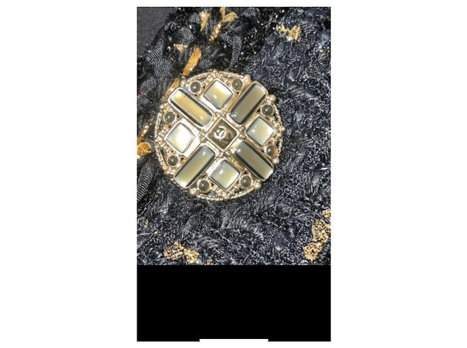 Cambon Chaqueta de Silla de Pasarela Chanel 2016 Negro - vista 5