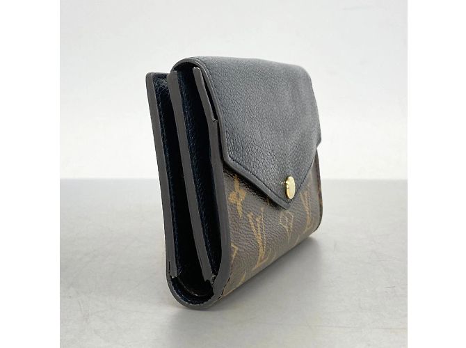 Louis Vuitton Monogramm Pallas Kompaktgeldbörse Braun Schwarz - Ansicht 2