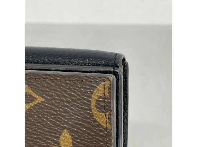 Louis Vuitton Monogramm Pallas Kompaktgeldbörse Braun Schwarz - Ansicht 5
