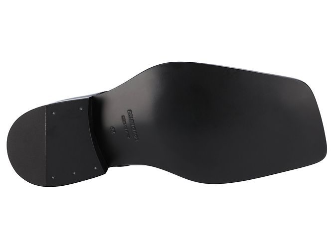 Scarpe Derby in pelle Balenciaga nere - vista 5