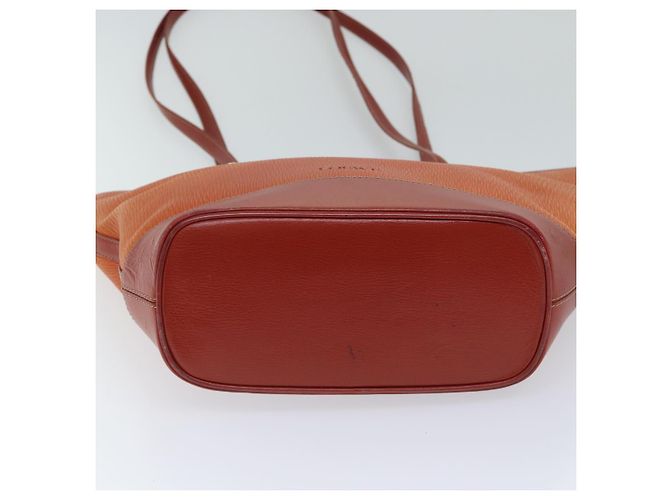 Loewe Tote Tasche aus Leder orange - Ansicht 3