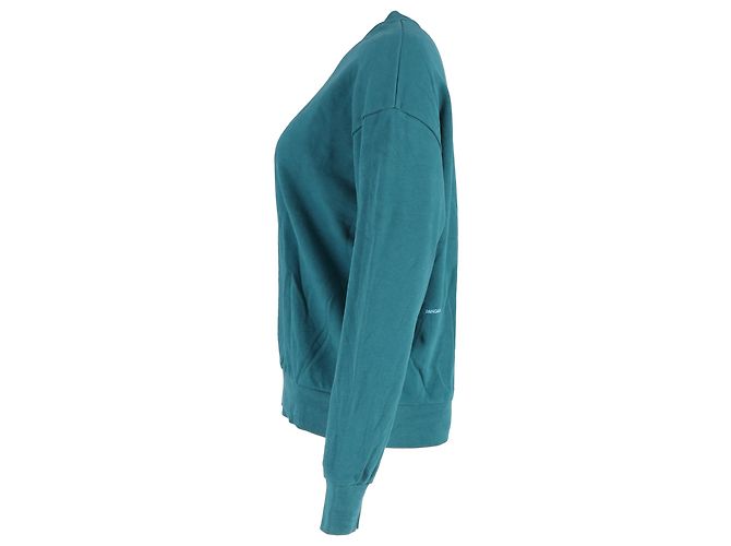 Autre Marque Sudadera Pangaia 365 en algodón azul verde - vista 2