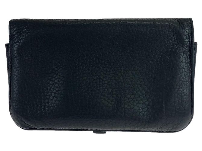 Hermès Portafoglio unisex Hermes Dogon Long Duo Nero Togo - vista 2
