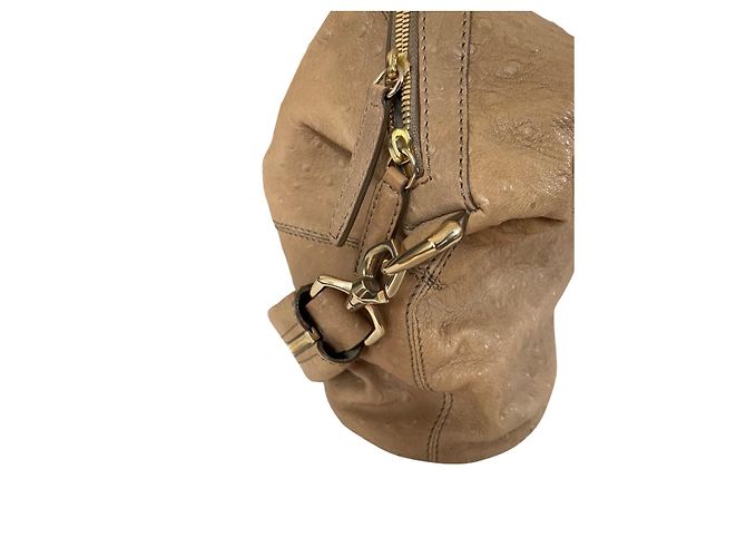 Givenchy Calfskin Ostrich Embossed Medium Nightingale Handbag - view 4