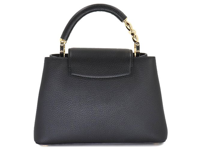 Louis Vuitton Capucines BB Shoulder Bag Black - view 2