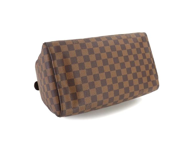 Sac à main Louis Vuitton Damier Speedy 30 Marron Damier ebène - vue 4