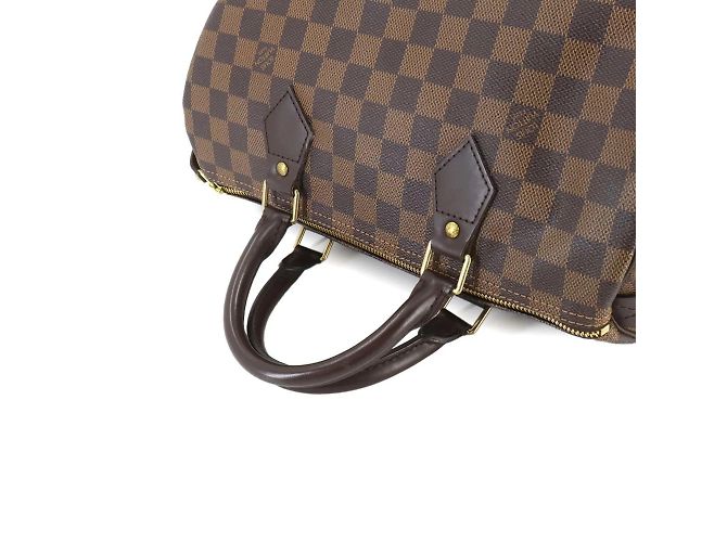 Sac à main Louis Vuitton Damier Speedy 30 Marron Damier ebène - vue 5