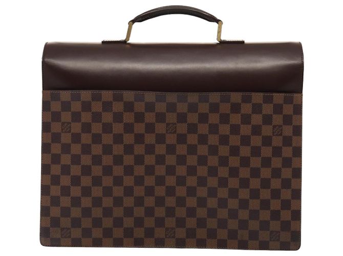LOUIS VUITTON Borsa a Mano Damier Ebene Altona GM N53312 LV Auth bs16246 - vista 2