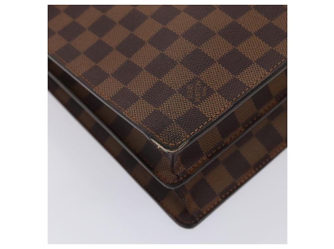 LOUIS VUITTON Borsa a Mano Damier Ebene Altona GM N53312 LV Auth bs16246 - vista 8