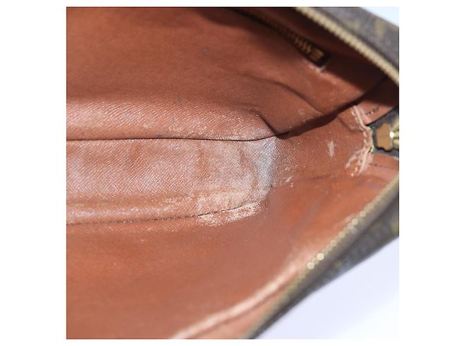 LOUIS VUITTON Monogram Marly Dragonne GM Borsa Clutch M51825 LV Auth 85152 Monogramma - vista 19