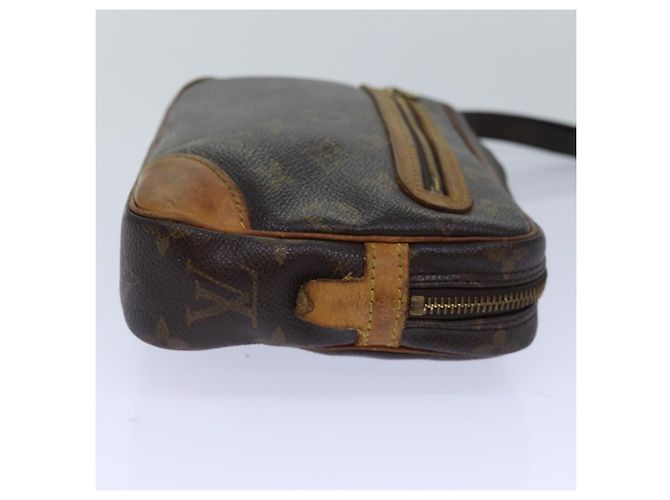 LOUIS VUITTON Monogram Marly Dragonne GM Borsa Clutch M51825 LV Auth 85152 Monogramma - vista 3