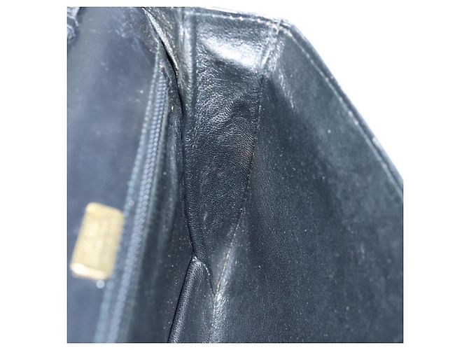 Borsa a Spalla BALLY in Pelle Nera Auth yb627 Nero - vista 19